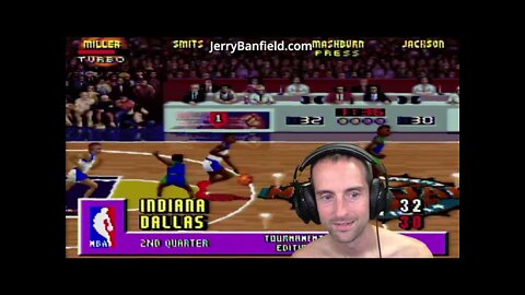 NBA Jam Tournament Edition on Super Nintendo Entertainment System (SNES) First Play in Forever!