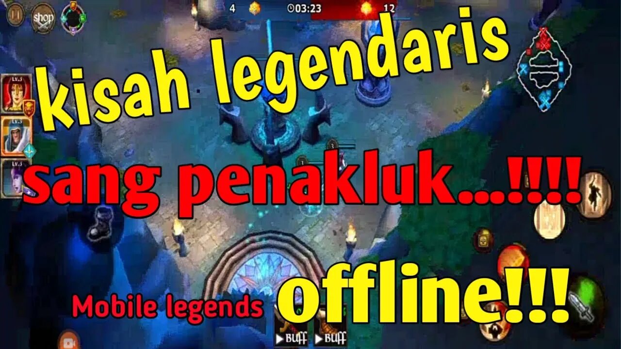 LEGENDA SANG PENAKLUK!!! | Mobile legends banget, offline lagi | Legendary Heroes