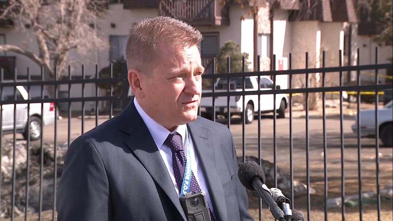 News conference: Arapahoe County deputies shoot, kill man at apartment complex