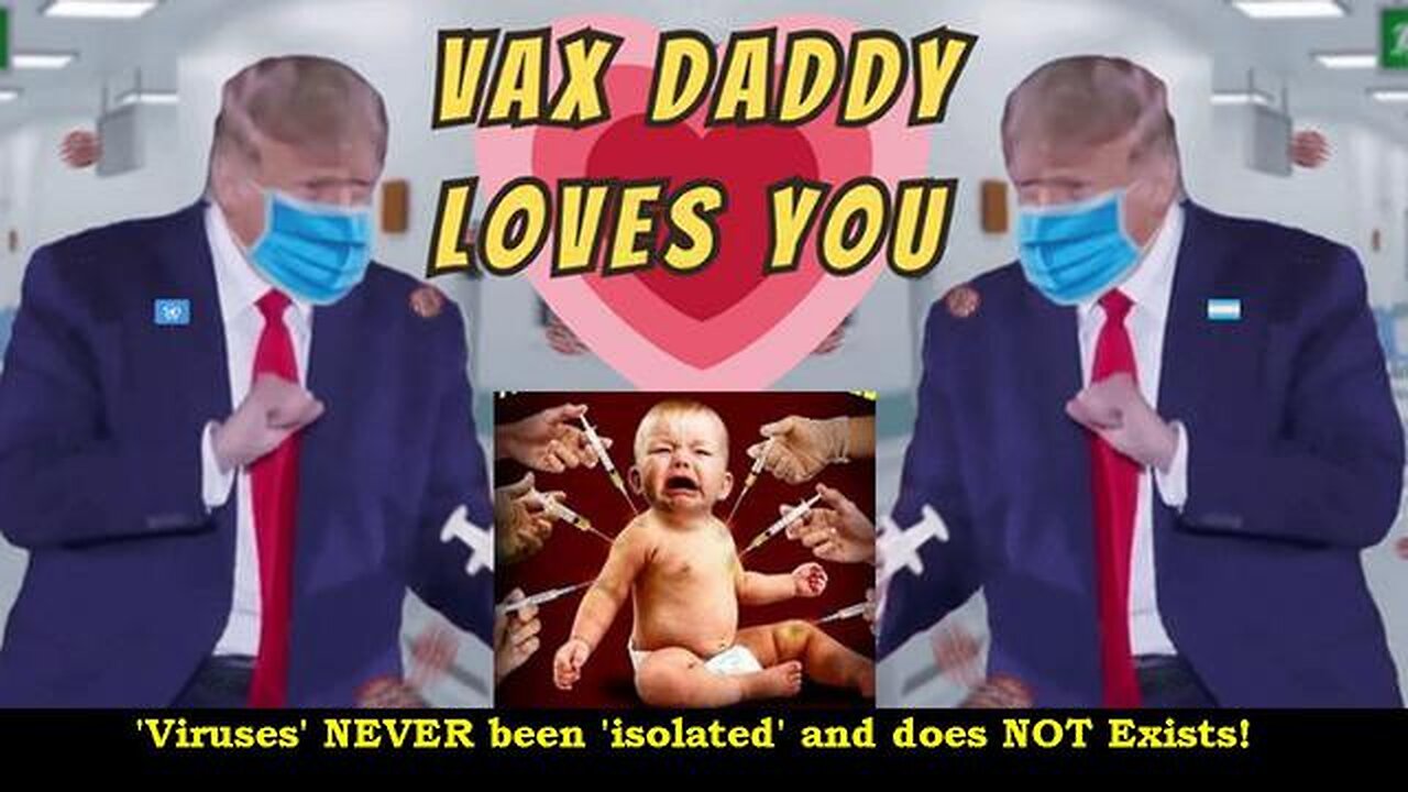 PEDOPHILE PSYOP SATANIST DONALD TRUMP: 'I AM THE FATHER OF THE 'VACCINE'! [17.05.2024]