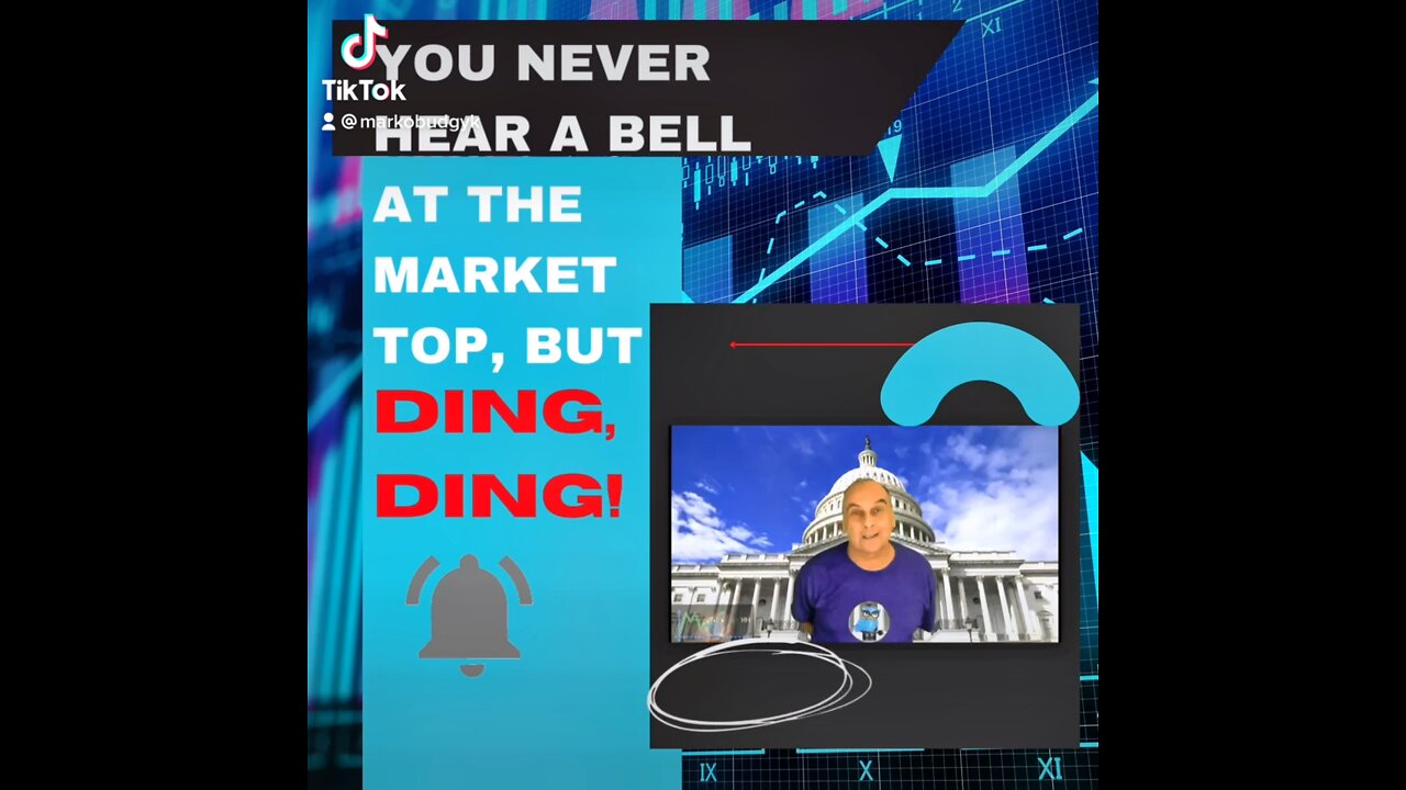No one Rings A Bell At the top Of The Market but Ding! Ding!