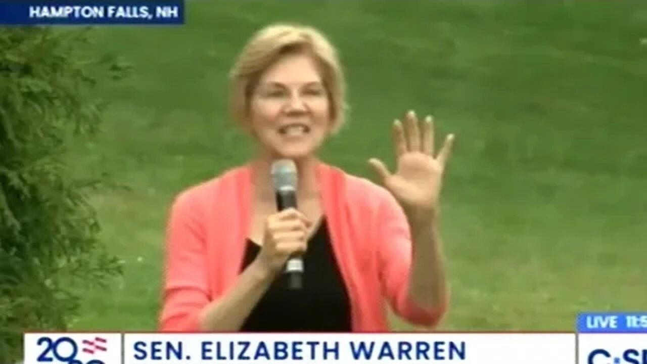 Elizabeth Warren "We Have A Government That Works REALLY WELL FOR INVESTORS IN PRIVATE PRISONS!"