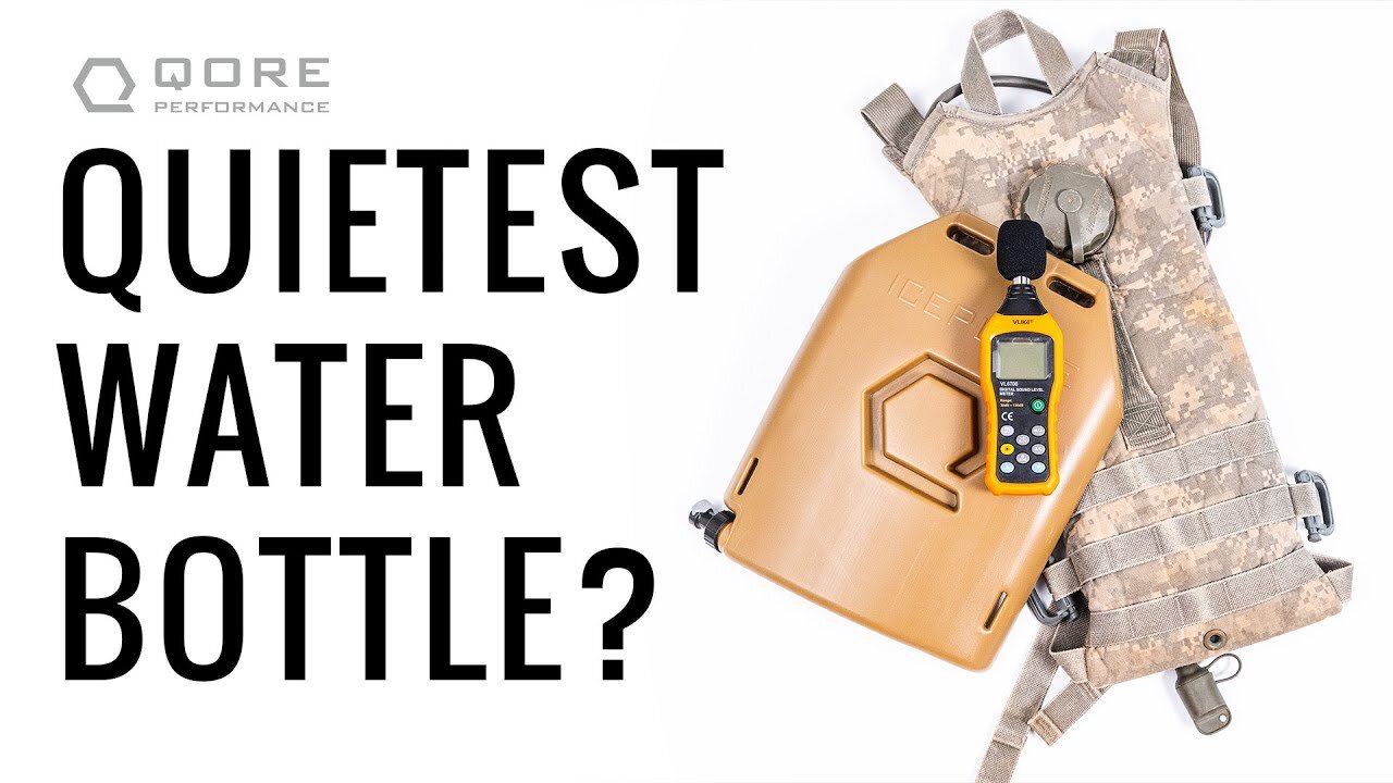 Plate Carrier Hydration: How Loud is Your Water Bottle? (IcePlate®, Camelback, Nalgene)