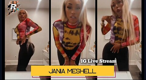 Jania Meshell Dancing in legging
