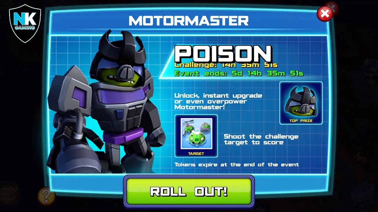 Angry Birds Transformers - Motormaster - Day 1 - Featuring Motormaster