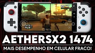 AetherSX2 PS2 Emulator Alpha 1474 | MELHORIAS INCRÍVEIS NA PERFORMANCE PARA VÁRIOS SMARTPHONES!