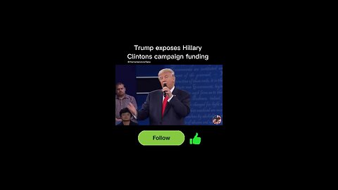 Trump exposes Hillary Clintons campaign funding