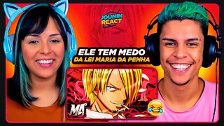 Sanji (One Piece) - All Blue | M4rkim | [React em Casal] 🔥