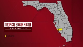 Tropical Storm Nicole in Port Charlotte