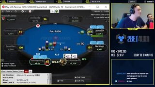 Poker Highlights - Eliminando o Neymar no torneio da pokerstars