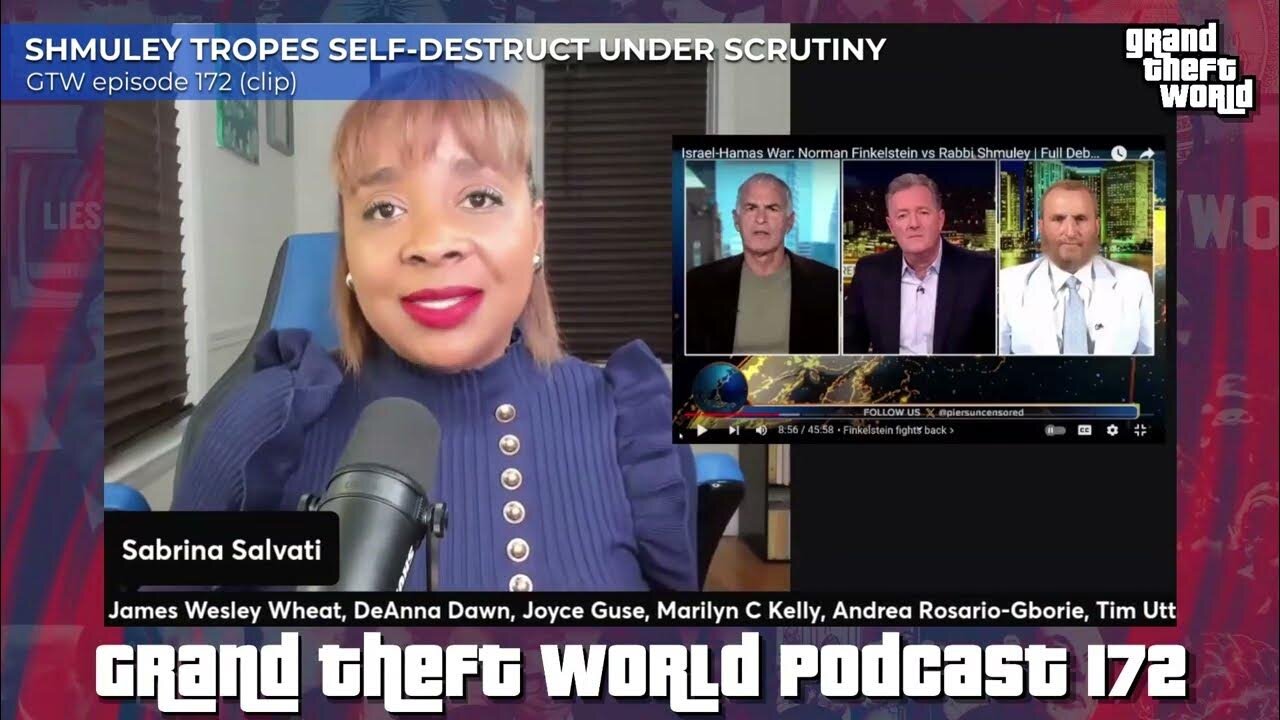 Shmuley Tropes Self Destruct Under Scrutiny | #GrandTheftWorld 172 (clip)