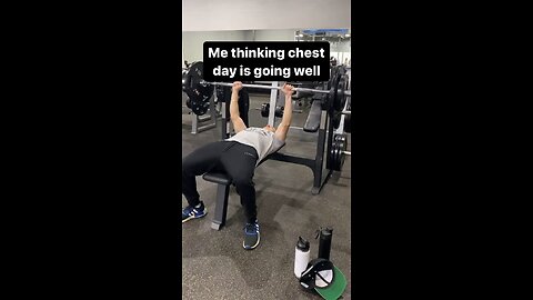 Bench pressing