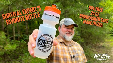 Survival Expert uses Water Bottle as a Compass and Survival Tool