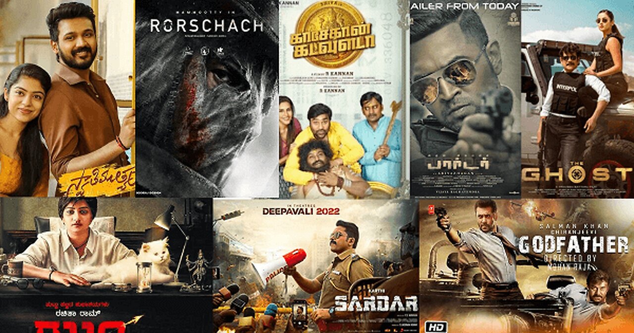 Top 10 "Hindi Dubbed" SOUTH Indian Movies in 2022