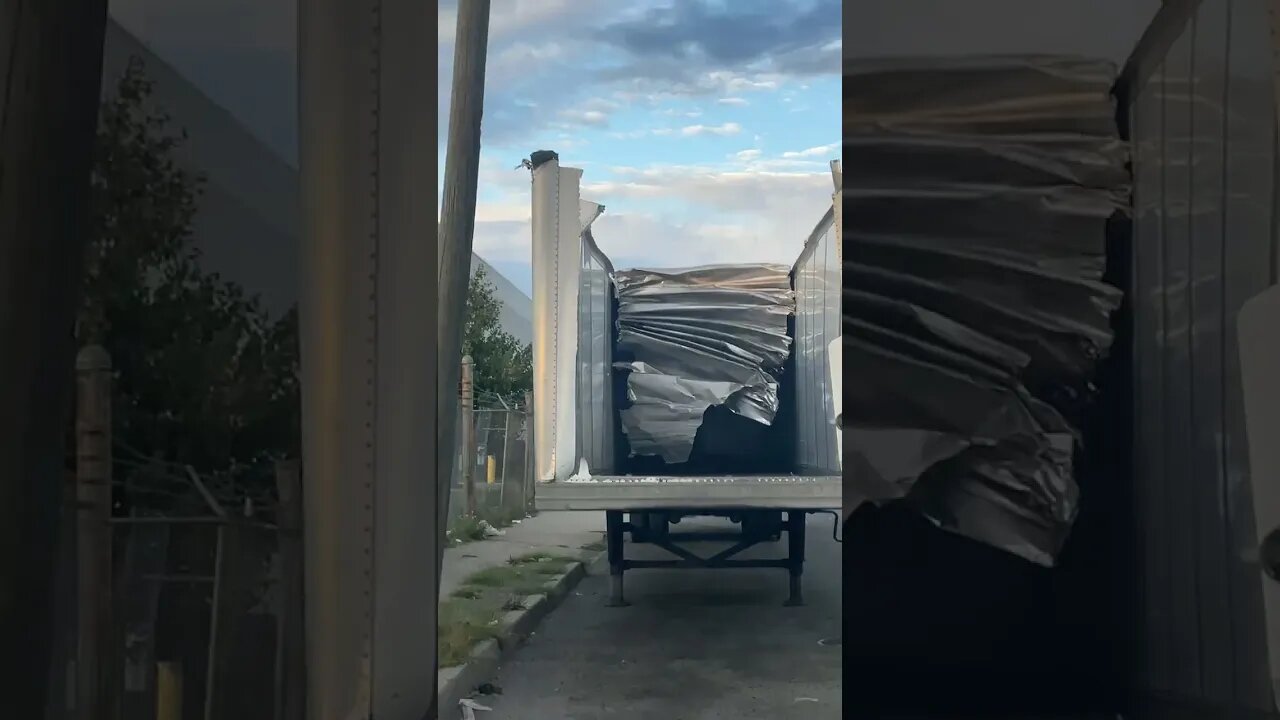 Esse ficou enroscado na ponte!