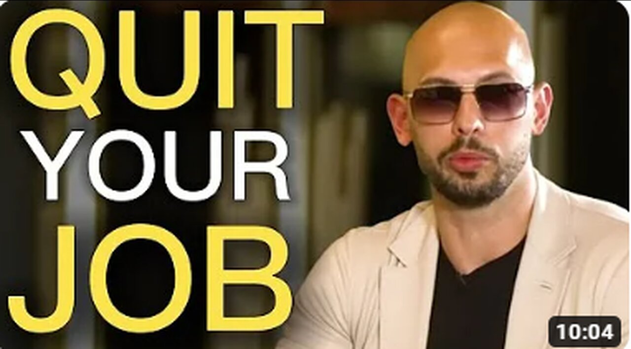 DON'T QUIT YOUR JOB! - Tate Motivation