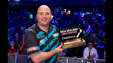 ROB CROSS IS THE CHAMPION IN NEW ZEALAND AND PROMISES THIS IS JUST THE START" IT DOESN'T STOP THERE"