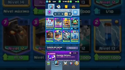 ARENA 12 - OS MELHORES DECKS #shorts #clashroyal #clash #clashroyale #royale #supercell