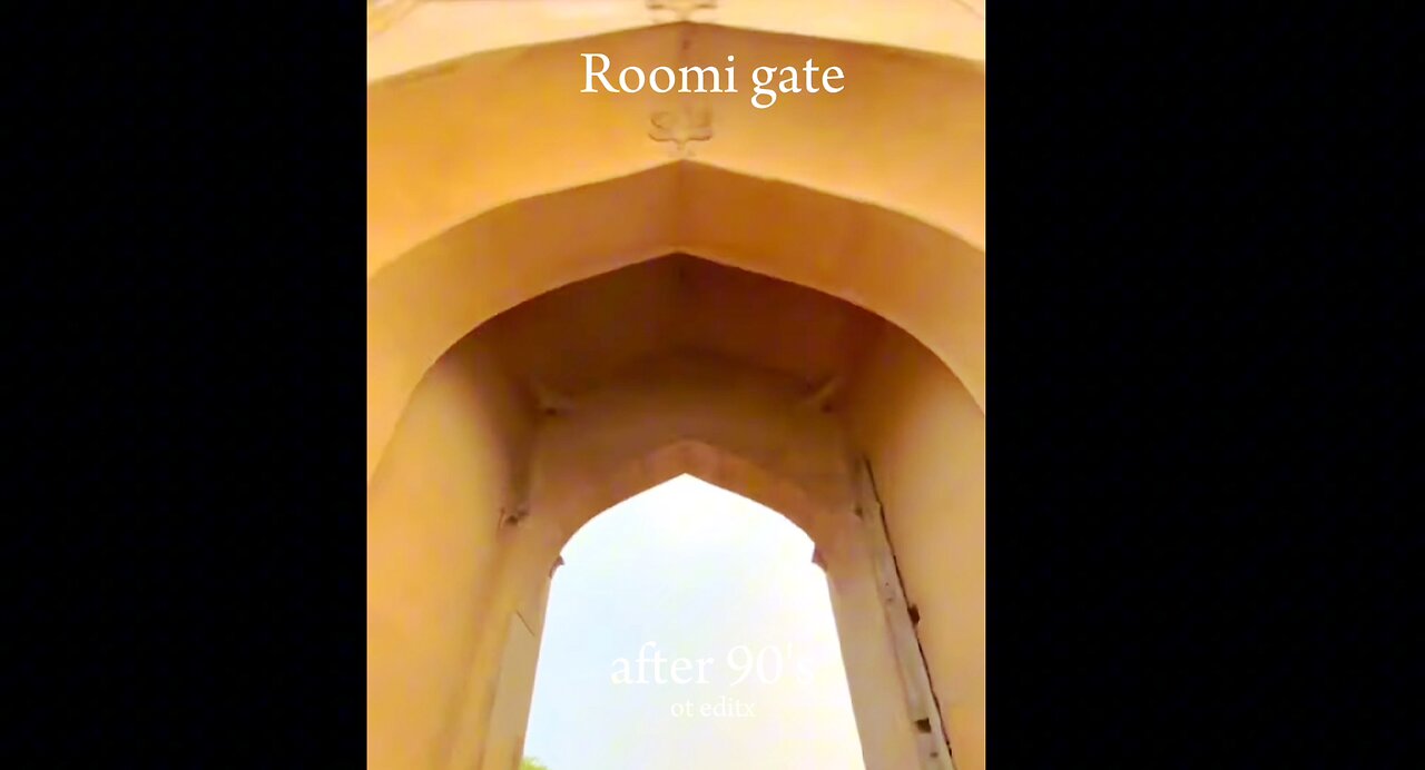 ROOMI GATE LUCKNOW | 4K | #edit #editing #viral