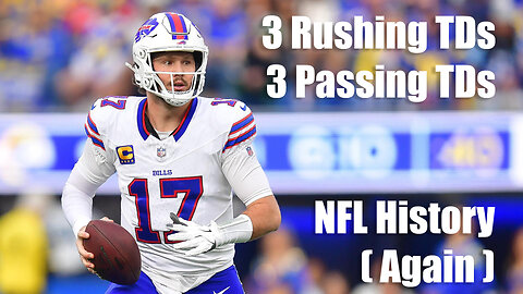 Josh Allen Makes History (Again)