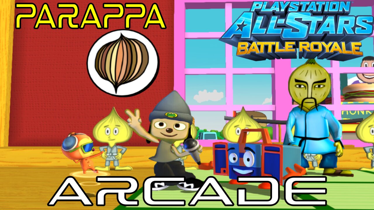 PlayStation All-Stars Battle Royale Arcade Mode: PaRappa the Rapper