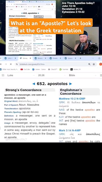 All apostles today are false apostles. #truth #spirituality #god #reels #shorts #faith #podcast