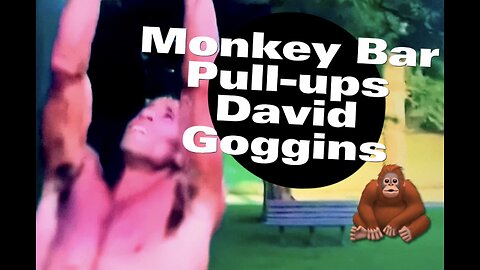 David Goggins Monkey Bar pull-ups #davidgoggins #gym #davidgogginsmotivation #motivation #gymbro