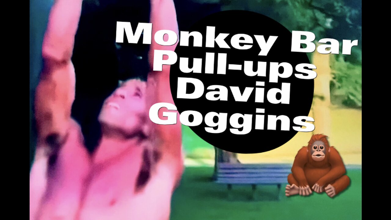 David Goggins Monkey Bar pull-ups #davidgoggins #gym #davidgogginsmotivation #motivation #gymbro