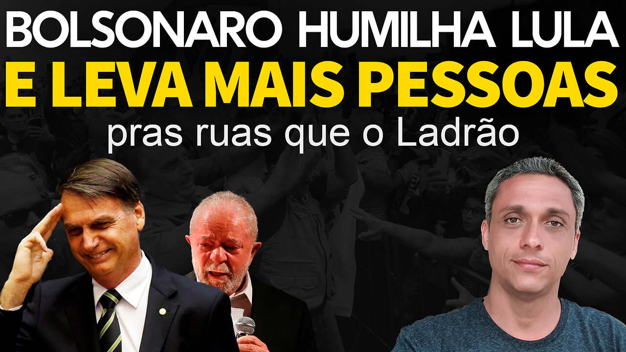 Inexplicável - Bolsonaro leva mais pessoas pras ruas na Argentina do que LULA dentro do Brasil