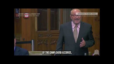 GALLOWAY ON GAZA AGAIN: NEW