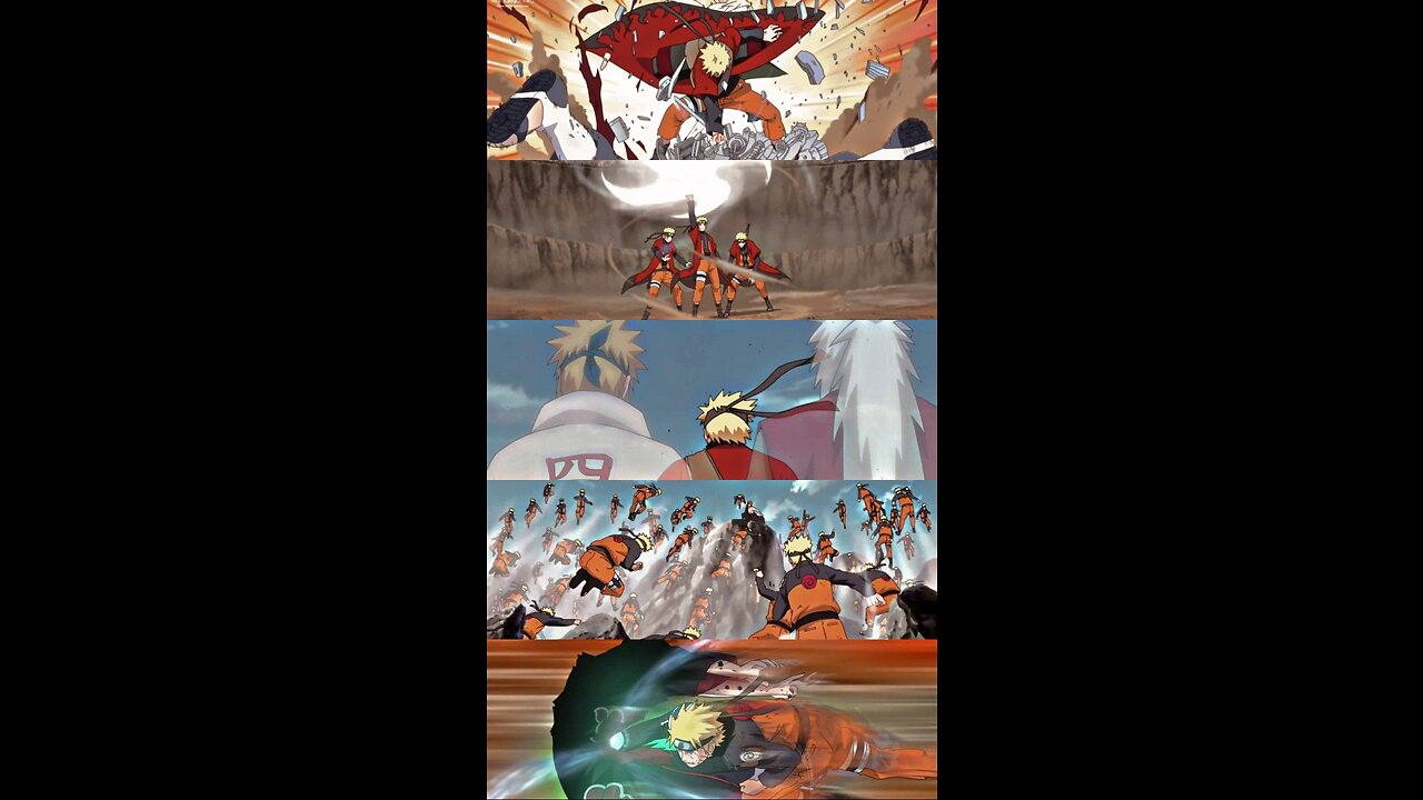 Naruto vs Pain fight