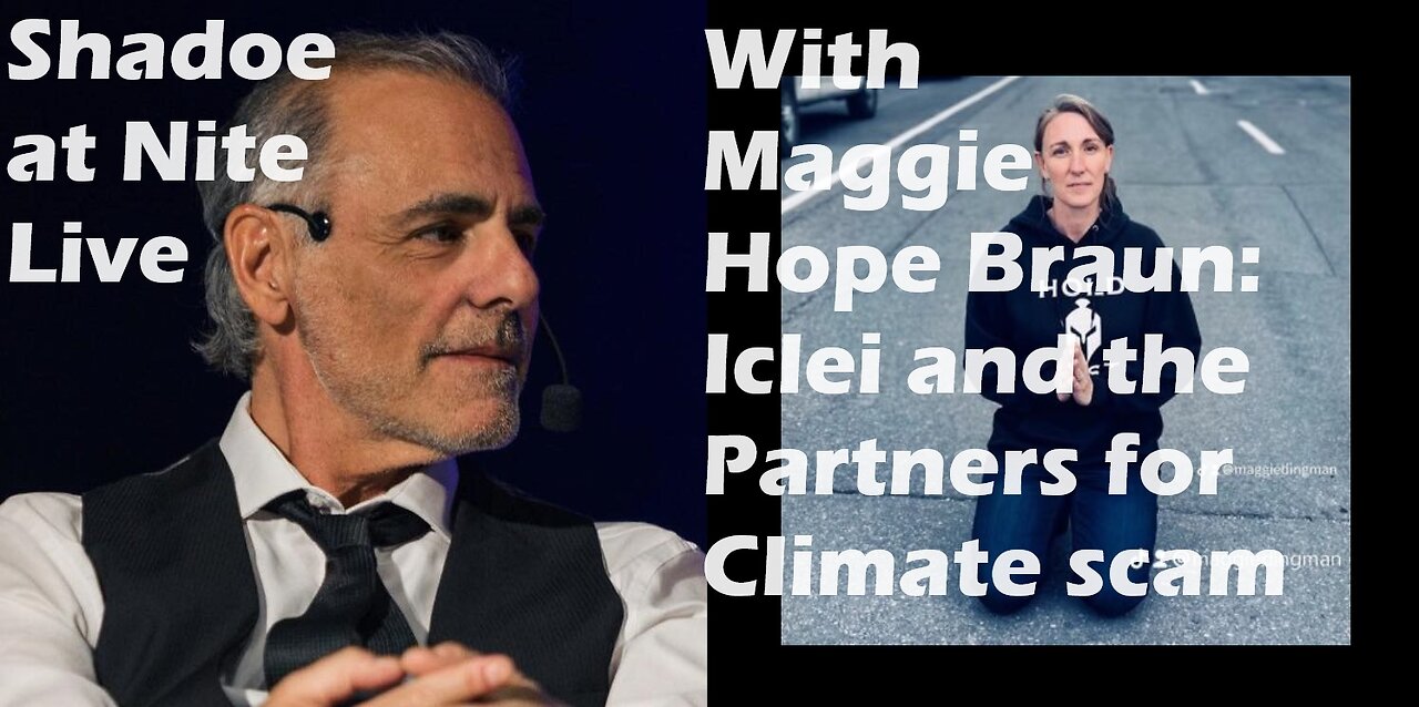 Shadoe at Nite Weds March 20th/2024 Maggie Hope Braun (Iclei & The Partners for Climate Protection)