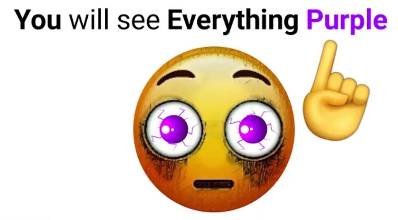 This will male you colour blind for 5 seconds😱💯|