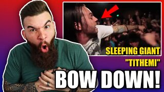 Time to Bow Down! SLEEPING GIANT - Tithemi | REACTION