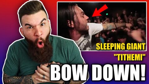 Time to Bow Down! SLEEPING GIANT - Tithemi | REACTION