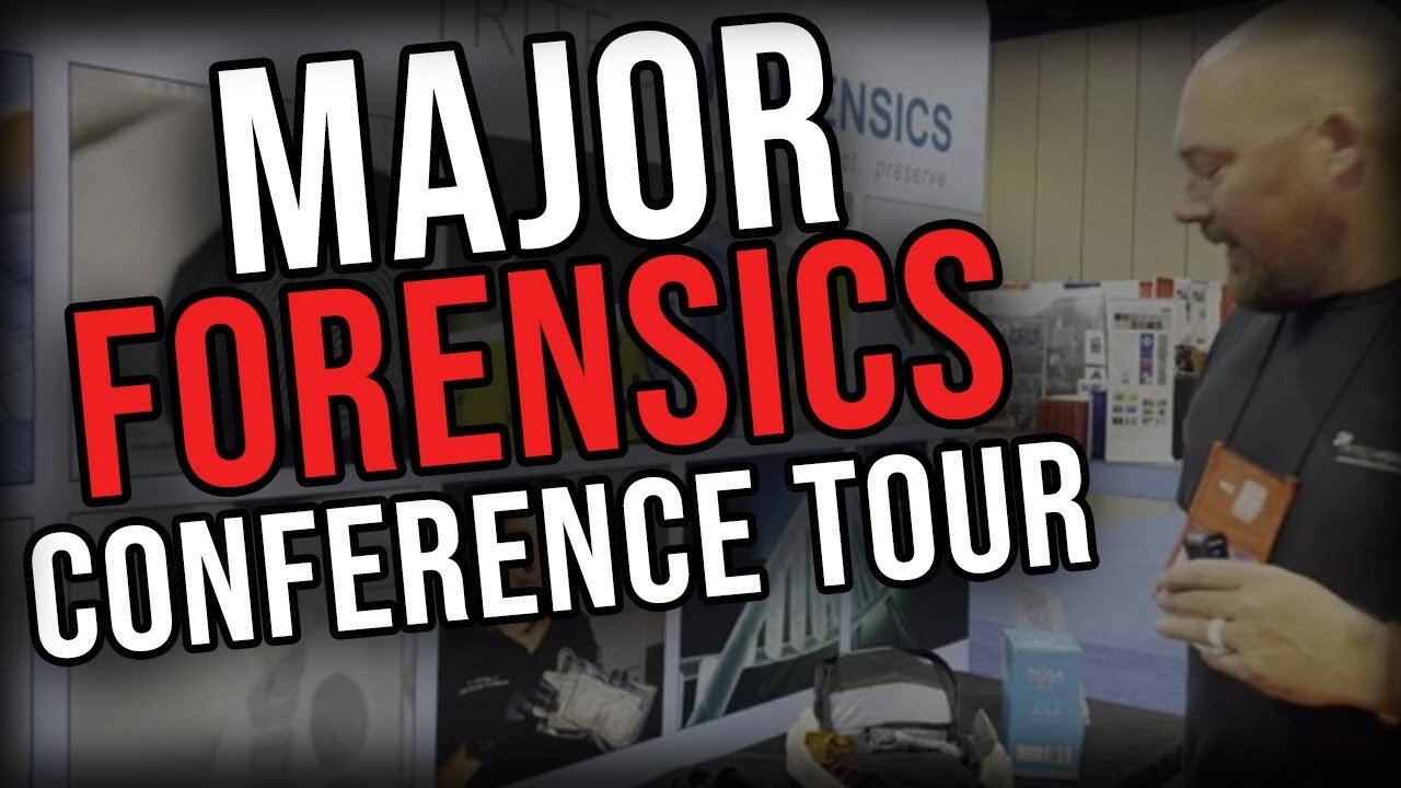 What Does A Major Forensics Conference Vendor Area Look Like?