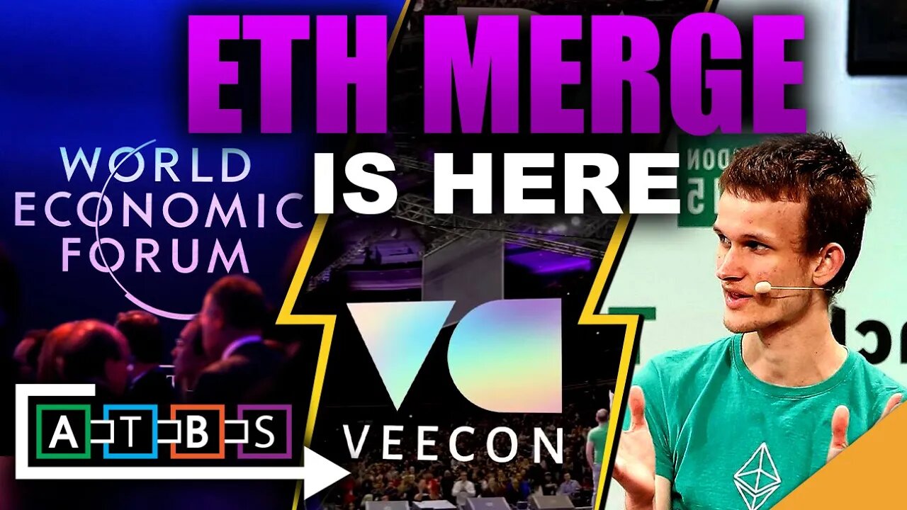 CRYPTO Invades The WEF!! (DIRE ETH MERGE Update)