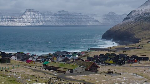 Gjogv, beautiful place in the Faroe Islands