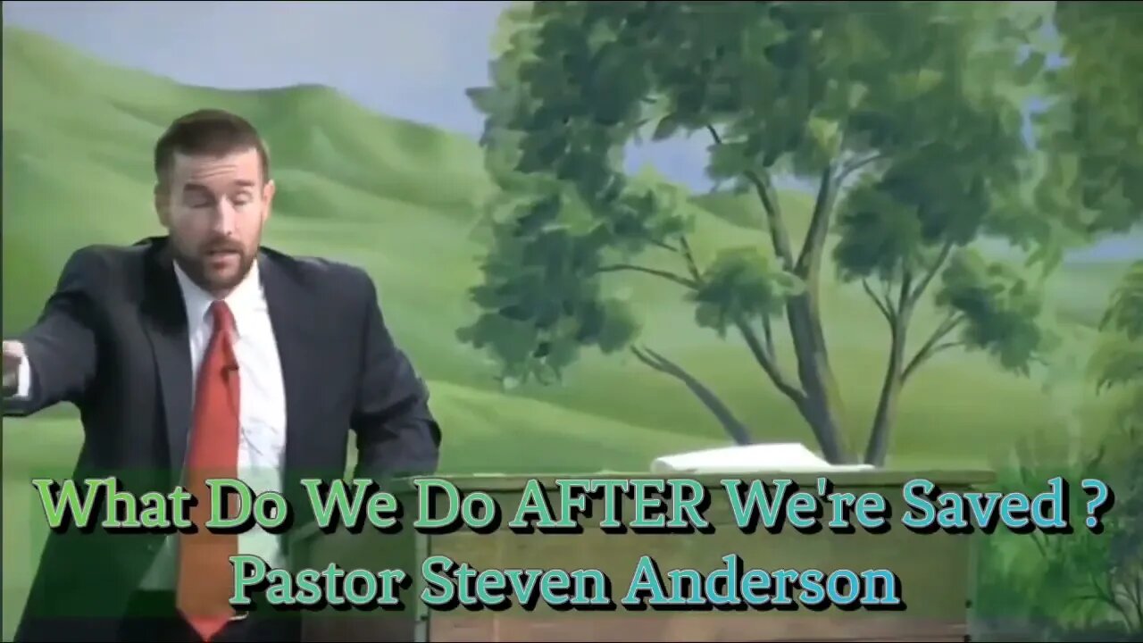 What Do We Do AFTER We're Saved ? | Pastor S. Anderson | Sermon Clip