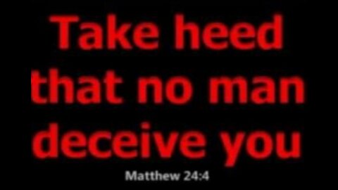 Do not be deceived!!!