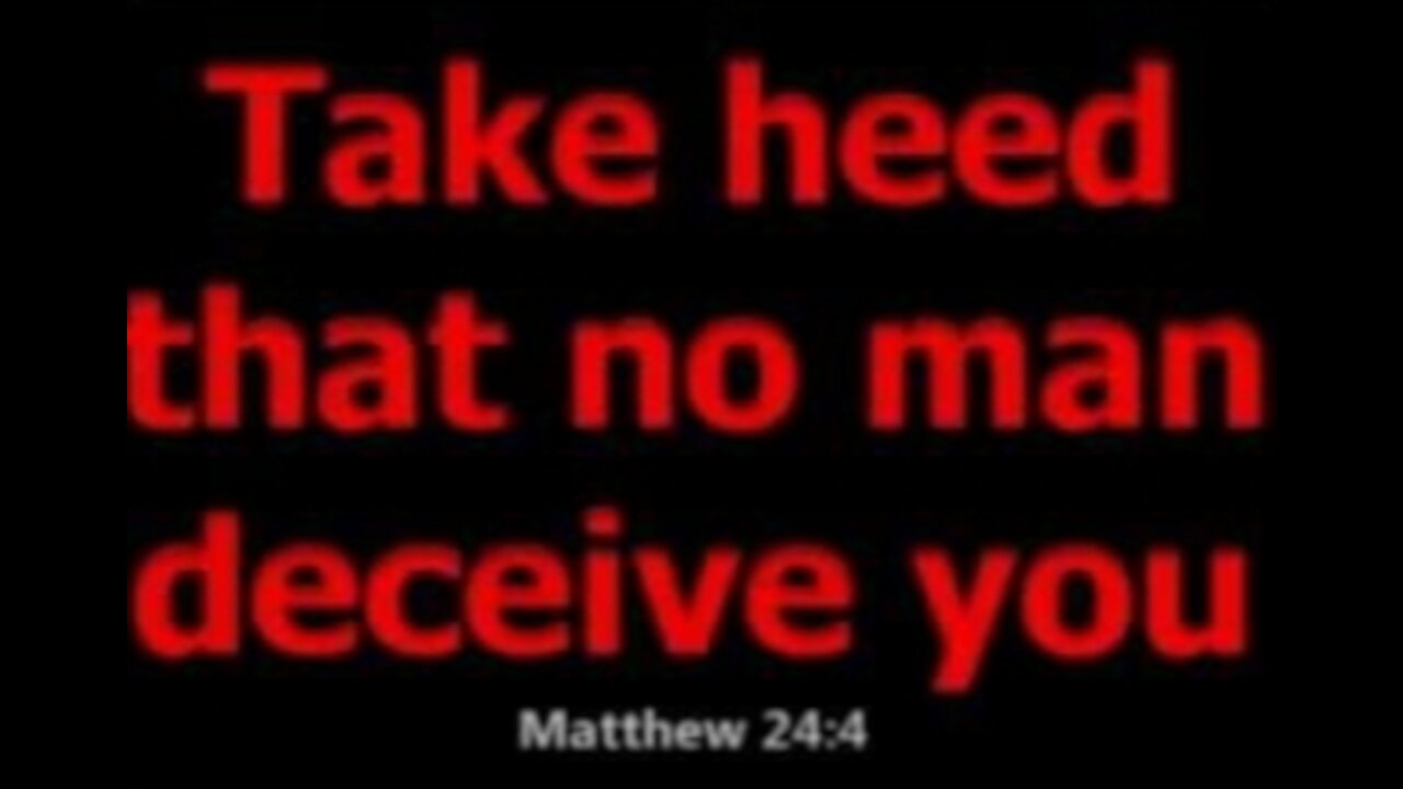 Do not be deceived!!!