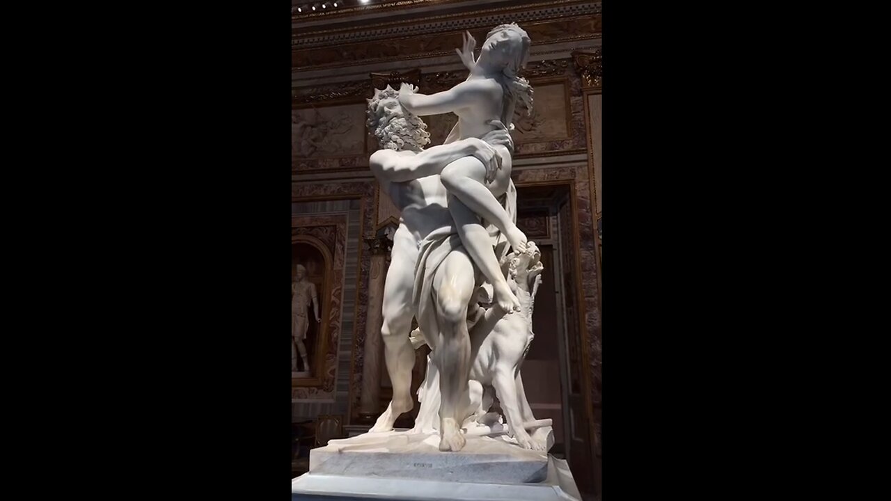 Bernini turned stone into flesh with a hammer and chisel