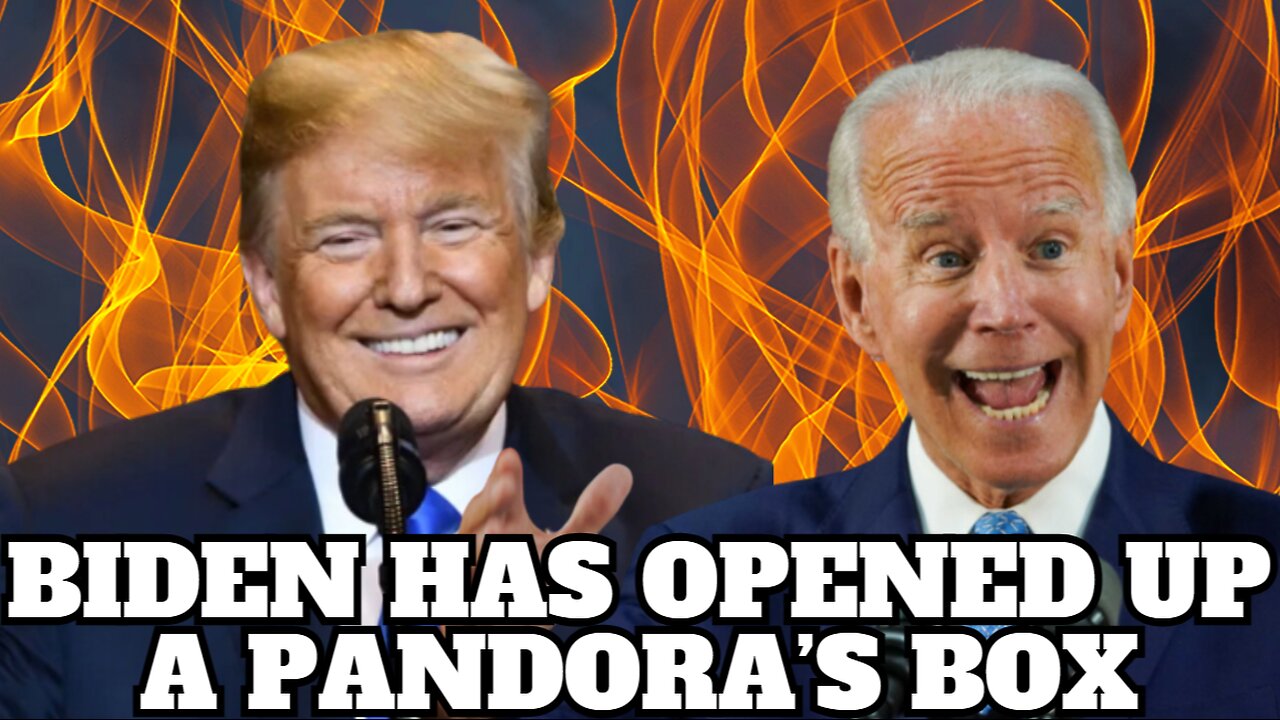 Trump Warns Biden to be Careful, His Politicized Indictments Have ‘Opened Pandora’s Box’