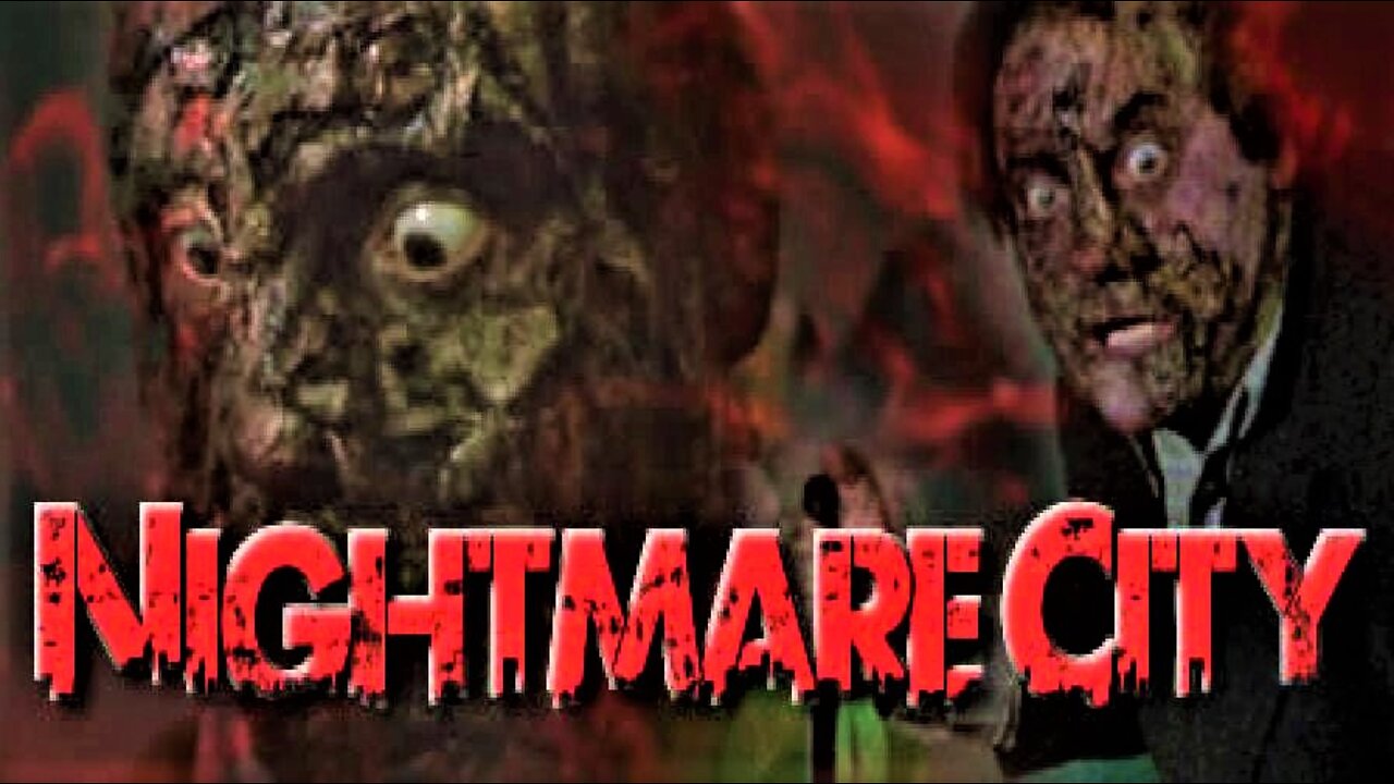 NIGHTMARE CITY 1980 Zombie Gaillo - Radioactive Zombies go on the Rampage TRAILER (Movie in HD & W/S)