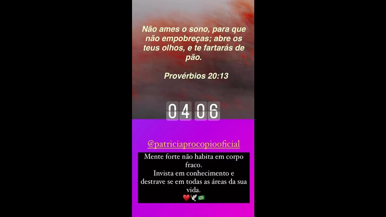 Pílula Diária ♥️🕊🇧🇷