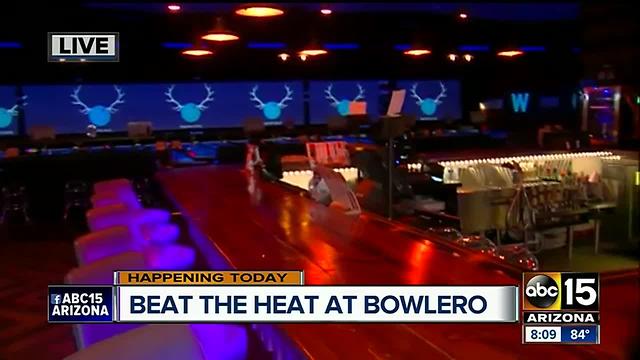 Beat the heat at Bowlero!