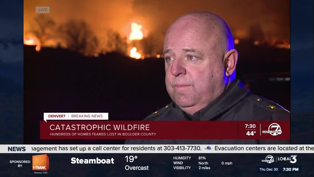 Mountain View police chief provides details on wildfire response