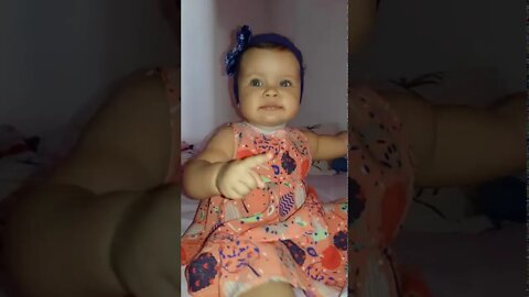EU TO BRAVA EU NAO QUERO , VOU ROSNAR - #shorts #linda #bebe #viral