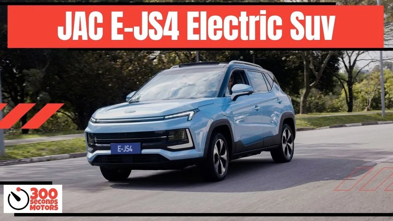 JAC E-JS4 a electric car in the medium SUV segment, capable of running 420 km