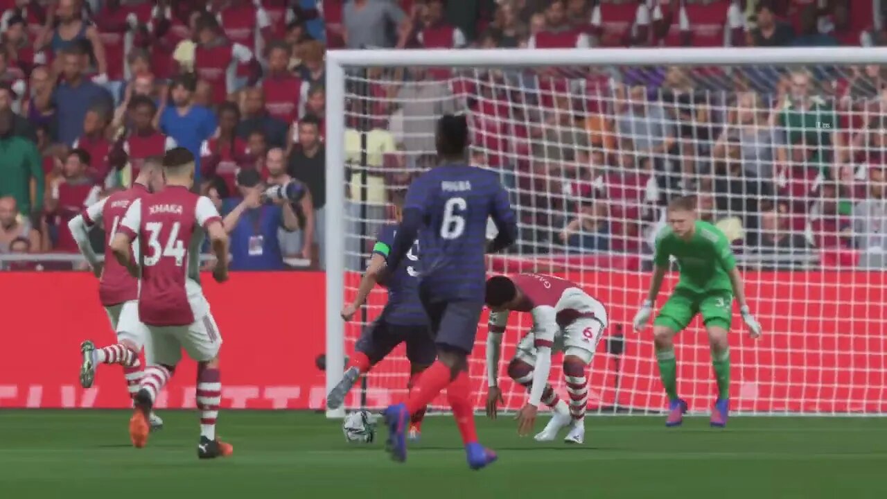 Golaço Ben Yeder e rage quit ...